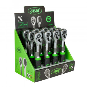 DISPOZITIV CU CLICHET CU MANER DREPT CU 72 DE DINTI - 1/4' JBM - Img 4