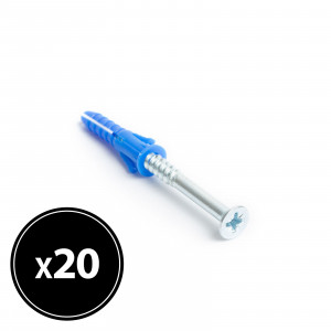 HANDY - Diblu + şurub - 8 x 40 mm- 20 buc. / pachet - Img 1