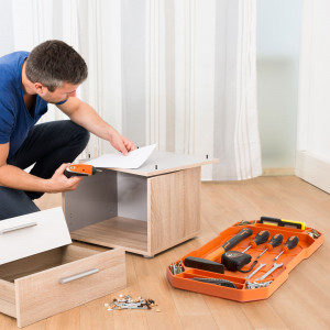 HANDY - Tavă cauciuc pentru unelte, cu compartimente şi mâner - 53 x 29,5 x 3,5 cm - Img 4