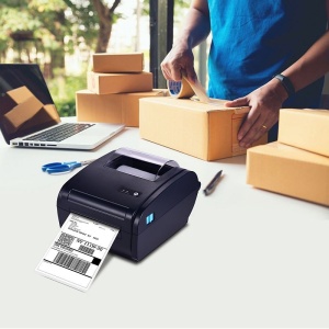 Imprimanta termica portabila awb-uri 110 mm, usb, lan, wifi, windows/android/ios, viteza 160mm/s - Img 3