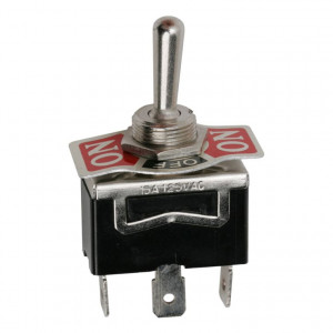 Intrerupatoare cu brat de moment 1 circuit 10A-250V (ON)-OFF-(ON) - Img 1