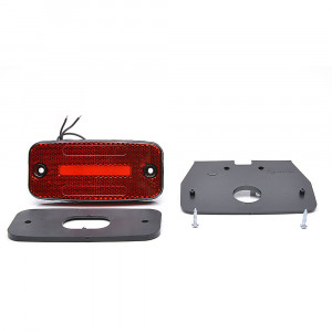 LAMPA GABARIT LED 1135 W157, 12V-24V, POZITIE ROSU WAS - Img 3