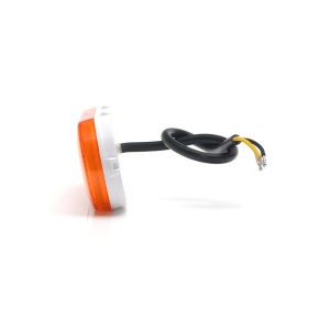 LAMPA GABARIT LED 1420 W198, 12V-24V, POZITIE PORTOCALIU CU SEMNALIZARE WAS - Img 22