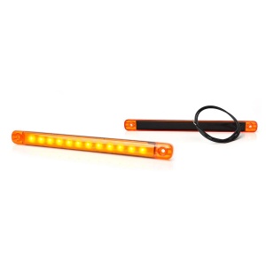 LAMPA GABARIT LED 720 W97.5, 12V-24V, POZITIE PORTOCALIU WAS - Img 21