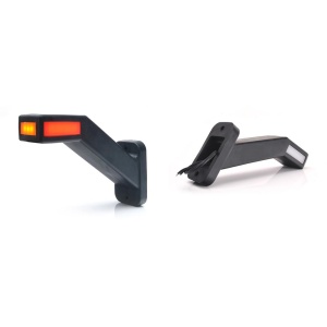LAMPA GABARIT LED CU BRAT 1171L W168.4, 12V-24V, POZITIE ALB / ROSU / PORTOCALIU STANGA WAS - Img 14