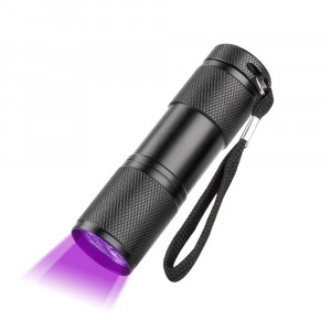 Lanterna profesionala uv 365 nm 9 led-uri - Img 3
