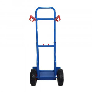Liza pentru transport, sarcina maxima 80 kg, inaltime ajustabila, 79-114 cm, cadru otel - Img 3