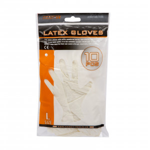 Manusi Latex, 10 buc./pachet, L - Img 2