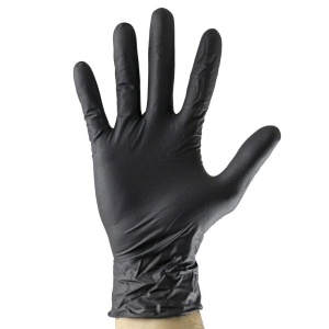 MANUSI NEGRE DE UNICA FOLOSINTA DE NITRIL 5MIL MARIME XL - SET 100BUC JBM - Img 6
