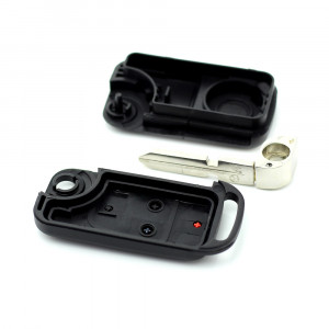 Mercedes Benz - Carcasa tip cheie briceag cu 3 butoane, buton panica, lama 4 "piste" - Img 3
