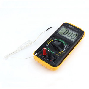 Multimetru digital 9v, display lcd, 32 pozitii, oprire automata, cablu de masurare - Img 12
