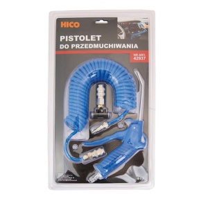 PISTOL AER PENTRU CURATAREA CABINEI ALBASTRU DIAMETRU 6MM HICO - Img 4