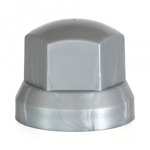 SET 10 BUCATI CAPAC PLASTIC PENTRU PREZON ROATA 33' GRI 41 MM - Img 2