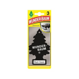 SET 3 BUCATI ODORIZANTE AUTO BRADUT WUNDER-BAUM BLACK CLASSIC - Img 2