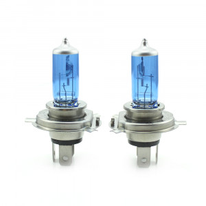 Set de 2 becuri Halogen H4 + 100% Intensitate - LONG LIFE - CARGUARD - Img 2