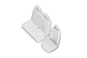 SET HUSE SCAUN FIAT DUCATO (2+1) 2007-2014 - Img 2