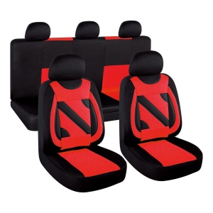 SET HUSE SCAUN NERO ROSU - Img 12