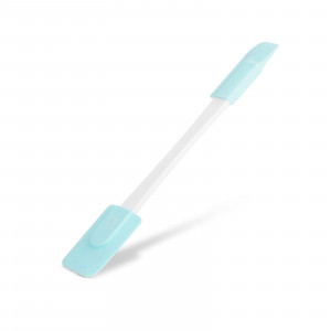 Spatulă din silicon - albastru deschis - 24,5 x 4,5 cm - Img 1