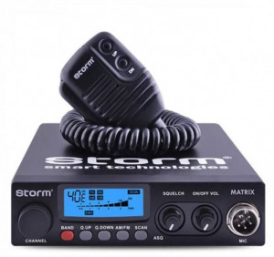 STATIE RADIO STORM MATRIX 12/24V (include taxa de timbru verde)
