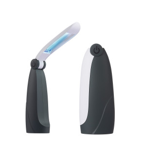 Sterilizator portabil cu lumina uvc, 2w, alimentare baterii, pliabil - Img 3