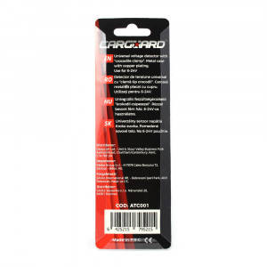 Tester de tensiune de la 6 la 24 V, cu carcasă de cupru - CARGUARD - Img 6