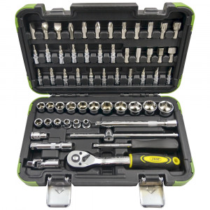 TRUSA DE TUBULARE HEXAGONALE DE 3-8inch CU 59 PIESE - Img 3