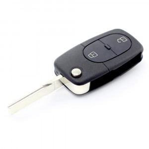 Audi - carcasă cheie tip briceag, cu 2 butoane - CARGUARD - Img 2