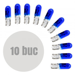 Bec pentru bord T5 12V 2W - set de 10 - CARGUARD - Img 1