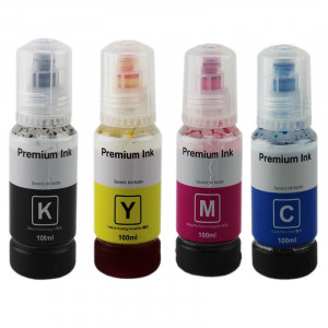 Cerneala compatibila premium epson l103 ecotank, flacon xxl 100 ml culoare cyan - Img 6