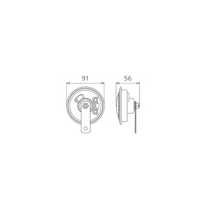 CLAXON ELECTROMAGNETIC 12V 5A TON JOS - Img 5