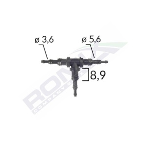 CONECTOR TEU FURTUN CONDUCTE UNIVERSAL 3.6 - 5.6 - 8.9MM - NEGRU SET 5 BUC - Img 3