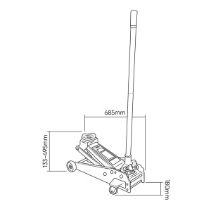 CRIC HIDRAULIC TIP CROCODIL 3.5T - Img 7