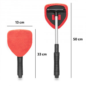 CURATITOR PARBRIZ PREMIUM ALUMINIU EXTENSIBIL 33-50CM CU MICROFIBRA - Img 5