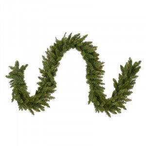 Ghirlanda decorativa din brad artificial, molid scandinav, lungime 5.4 m, verde natural, aspect bogat - Img 6