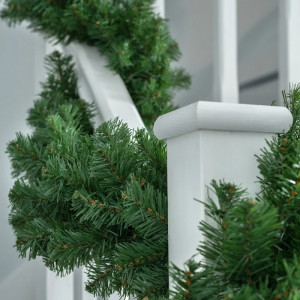 Ghirlanda decorativa luxury pine din crengi de brad artificial, lungime 5.4 m, ace 3d, decor craciun - Img 8