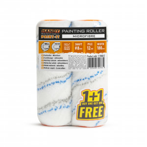 HANDY - Rolă cu microfibre pentru vopsit - 180 mm - 2 buc./pachet - Img 2
