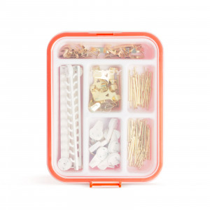 HANDY - Set de elemente pentru suspendarea tablourilor - 160 piese - Img 1