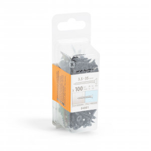 HANDY - Şurub pentru ghips-carton – cu filet pentru metale - 3,5 x 35 mm, 100 buc. / pachet - Img 3