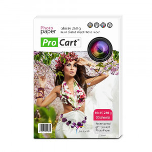 Hartie fotografica premium rc high glossy 10x15 260g