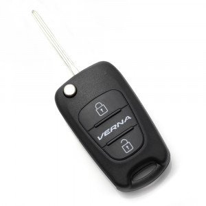 Hyundai Verna - Carcasa cheie tip briceag, 2 butoane - Img 1