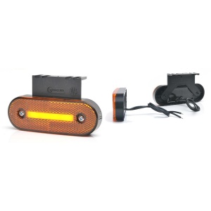 LAMPA GABARIT LED 1219 W174, 12V-24V, POZITIE PORTOCALIU WAS - Img 21