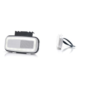 LAMPA GABARIT LED 1404 W199, 12V-24V, POZITIE ALB WAS - Img 31