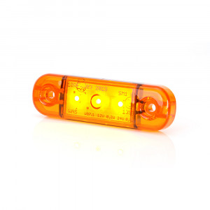 LAMPA GABARIT LED 708 W97.1, 12V-24V, POZITIE PORTOCALIU WAS - Img 2
