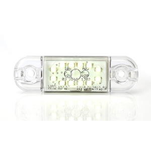 LAMPA GABARIT LED 716 W97.3, 12V-24V, POZITIE ALB WAS - Img 9