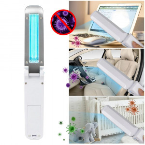 Lampa uvc bactericida portabila tip bagheta, pentru sterilizare, 3w - Img 1