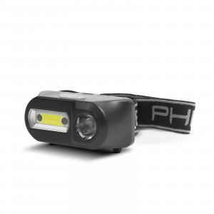 Lanternă LED COB + XPE - cu senzor de mișcare - Img 1