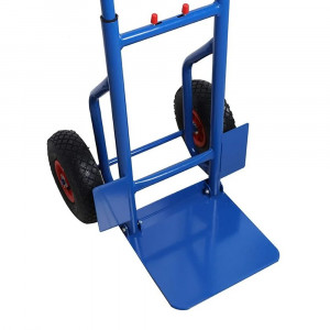 Liza pentru transport, sarcina maxima 80 kg, inaltime ajustabila, 79-114 cm, cadru otel - Img 4