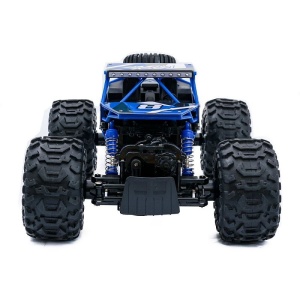 Masina cu telecomanda rock rover 4wd, pentru uscat, apa si zapada, scara 1:12, tractiune 4 roti, albastra - Img 4