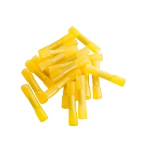 SET 100 MANSOANE TERMOCONTRACTABILE DE LIPIT GALBENE 6MM - Img 3
