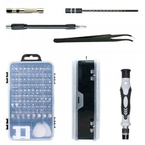 Set 115 scule de precizie, chei torx, capete interschimbabile, cutie stocare - Img 3